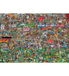 Puzzle Heye História del Fútbol de 3000 Piezas