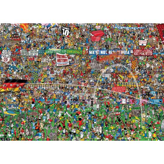 Puzzle Heye História del Fútbol de 3000 Piezas