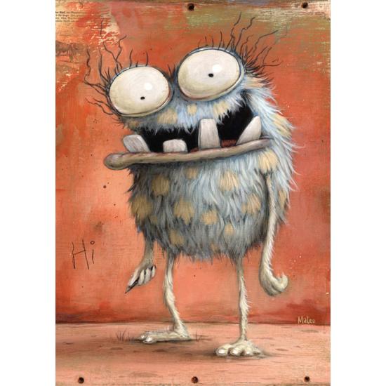 Puzzle Heye Hola Monstruo! de 1000 Piezas Puzzle Heye Hola Monstruo! de 1000 Piezas