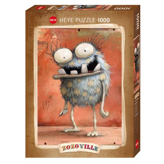 Puzzle Heye Hola Monstruo! de 1000 Piezas Puzzle Heye Hola Monstruo! de 1000 Piezas