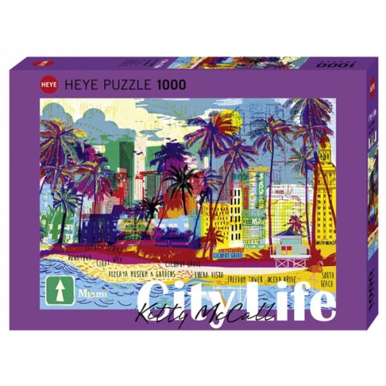 Puzzle Heye I Love Miami de 1000 Piezas