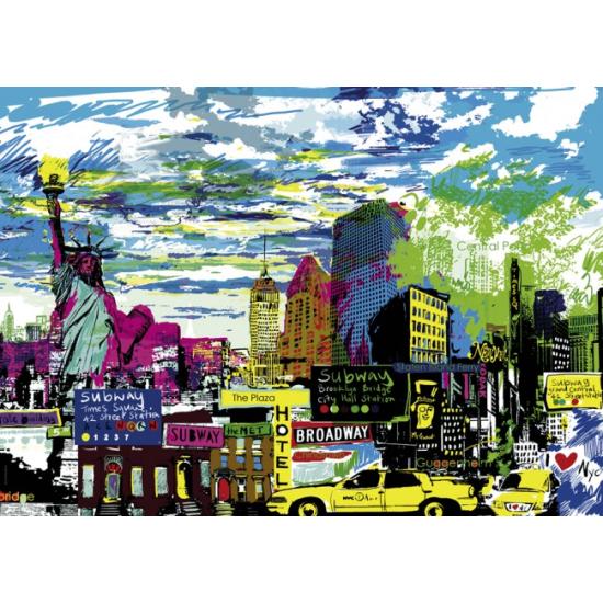 Puzzle Heye I Love New York de 1000 Piezas