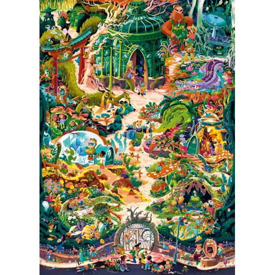 Puzzle Heye Jardín Botánico, Caja Triangular de 2000 Piezas Puzzle Heye Jardín Botánico, Caja Triangular de 2000 Piezas