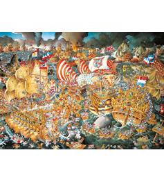 Puzzle Heye La Batalla de Trafalgar de 2000 Piezas