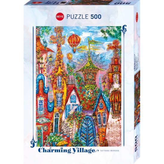 Puzzle Heye La Puerta Azul de 500 Piezas