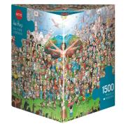 Puzzle Heye Leyendas de Todos los Tiempos, C.Triangular 1500P