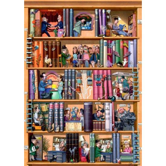 Puzzle Heye Libros de 1500 Piezas