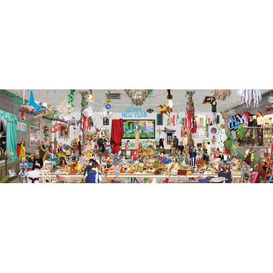 Puzzle Heye Life Style, Fiesta de Nochevieja de 1000 Piezas Puzzle Heye Life Style, Fiesta de Nochevieja de 1000 Piezas