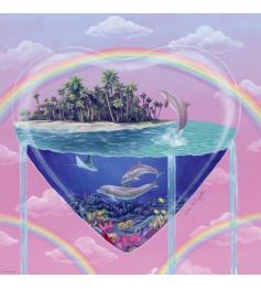 Puzzle Heye Los Delfines de 1000 Piezas