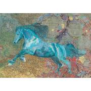 Puzzle Heye Mapa Caballo de 2000 Piezas