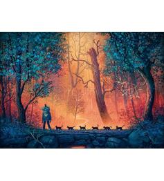 Puzzle Heye Marcha Por El Bosque de 1000 Piezas