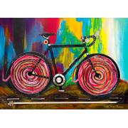 Puzzle Heye Momentum, Arte en Bicicleta de 1000 Piezas