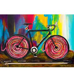 Puzzle Heye Momentum, Arte en Bicicleta de 1000 Piezas