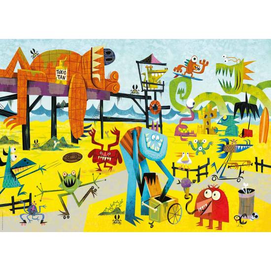 Puzzle Heye Monster Beach de 1000 Piezas Puzzle Heye Monster Beach de 1000 Piezas