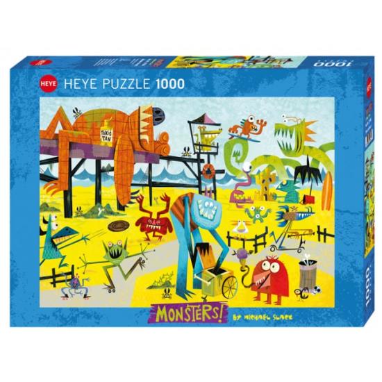 Puzzle Heye Monster Beach de 1000 Piezas Puzzle Heye Monster Beach de 1000 Piezas