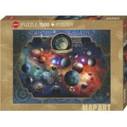 Puzzle Heye Mundo Espacial de 1500 Piezas