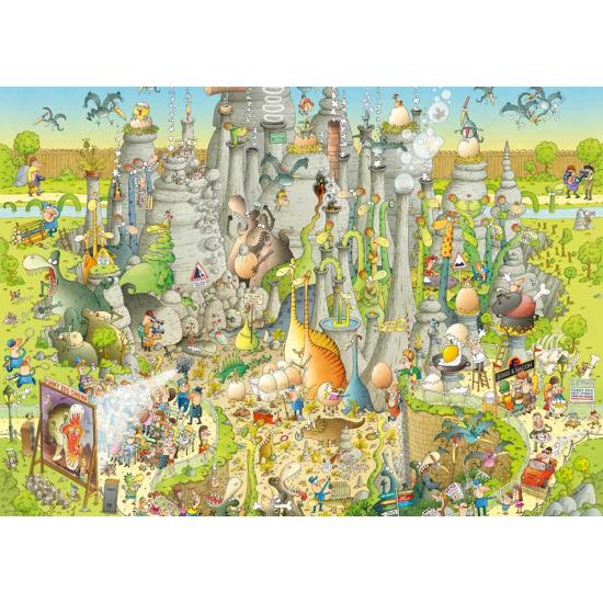 Puzzle Heye Mundo Jurásico de 1000 Piezas Puzzle Heye Mundo Jurásico de 1000 Piezas
