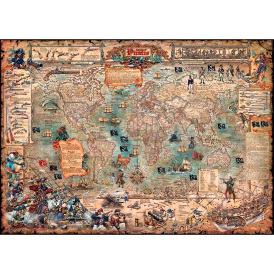 Puzzle Heye Mundo Pirata de 3000 Piezas