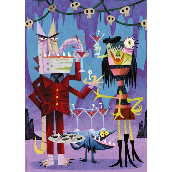 Puzzle Heye Noche de Cocktails de 1000 Piezas