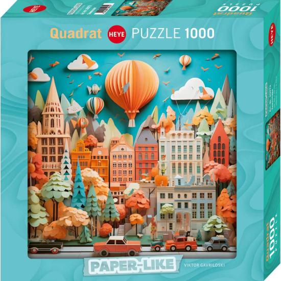 Puzzle Heye Paisaje Urbano de 1000 Piezas