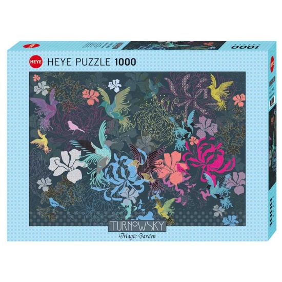 Puzzle Heye Pájaros y Flores de 1000 Piezas
