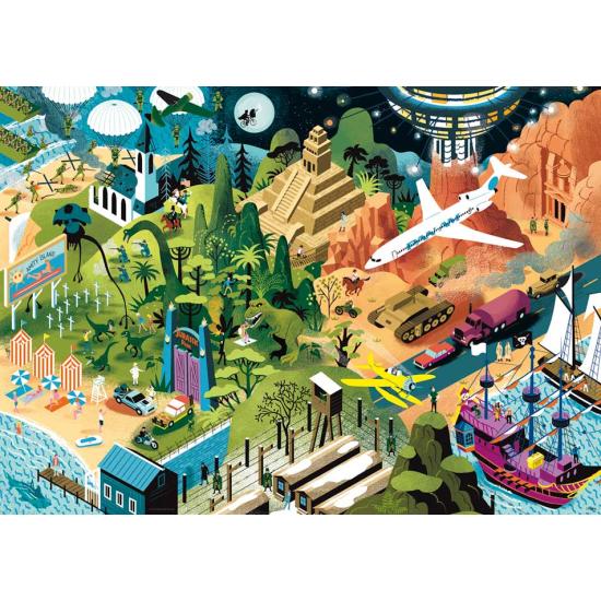 Puzzle Heye Películas de Steven Spielberg de 1000 Piezas Puzzle Heye Películas de Steven Spielberg de 1000 Piezas