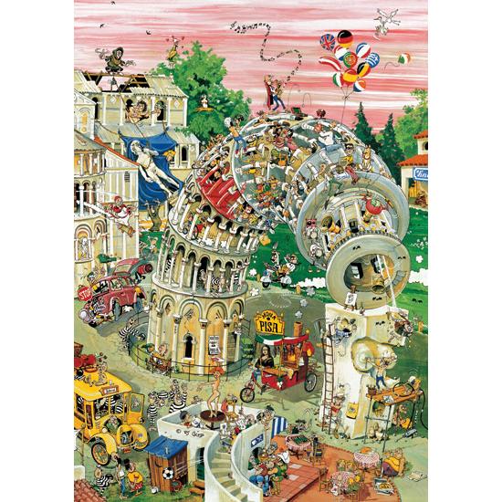 Puzzle Heye Pisa en Movimiento de 1000 Piezas