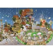 Puzzle Heye Pixie Dust, Parque de las Hadas de 1000 Pzs