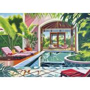 Puzzle Heye Posición de la Piscina de 1000 Piezas