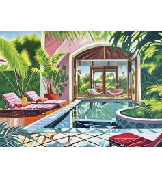 Puzzle Heye Posición de la Piscina de 1000 Piezas