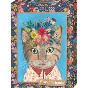 Puzzle Heye Precioso Felino de 1000 Piezas