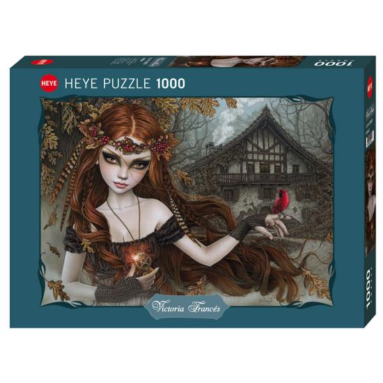 Puzzle Heye Redbird, Pájaro Rojo de 1000 Piezas