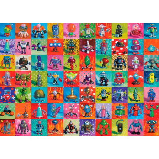 Puzzle Heye Robots de 2000 Piezas