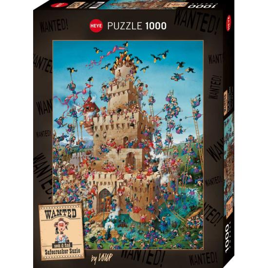 Puzzle Heye Se Busca Safecracker Suzie de 1000 Piezas