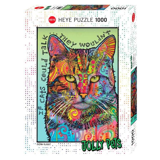 Puzzle Heye Si Los Gatos Pudiesen Hablar de 1000 Piezas Puzzle Heye Si Los Gatos Pudiesen Hablar de 1000 Piezas