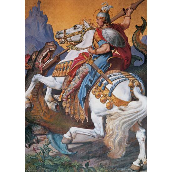 Puzzle Heye St George, Castillo del Rey Loco de 1000 Piezas