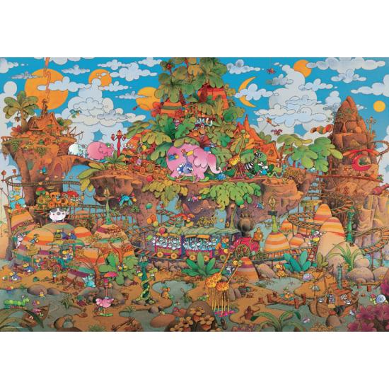 Puzzle Heye Tren de 2000 Piezas