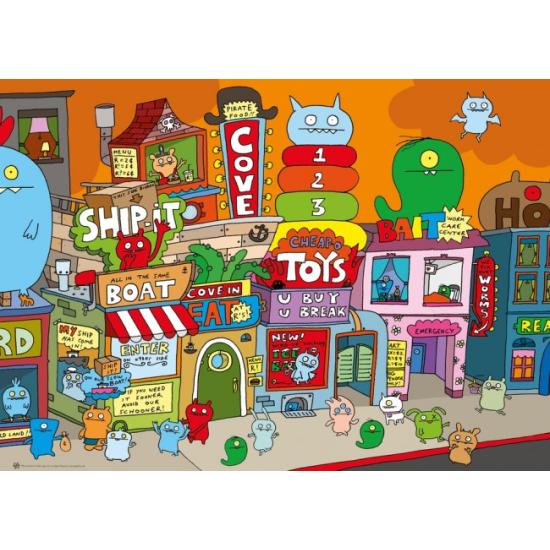 Puzzle Heye Ugly Town de 1000 Piezas