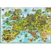 Puzzle Heye United Dragons of Europe de 4000 Piezas