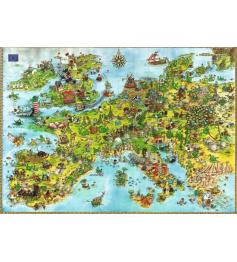 Puzzle Heye United Dragons of Europe de 4000 Piezas