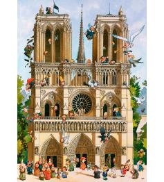 Puzzle Heye Viva Notre Dame! de 1000 Piezas