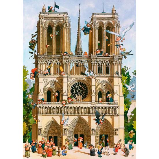 Puzzle Heye Viva Notre Dame! de 1000 Piezas Puzzle Heye Viva Notre Dame! de 1000 Piezas