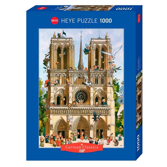 Puzzle Heye Viva Notre Dame! de 1000 Piezas Puzzle Heye Viva Notre Dame! de 1000 Piezas