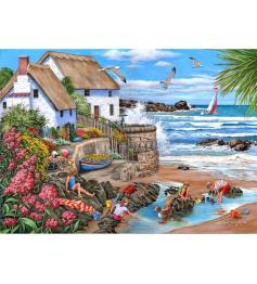 Puzzle House Of Puzzles Cabañas Marinas de 1000 Piezas