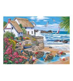 Puzzle House Of Puzzles Cabañas Marinas XXL 500 Piezas