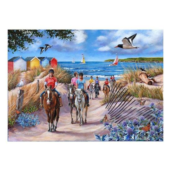 Puzzle House Of Puzzles Caballos en el Mar XXL 500 Piezas
