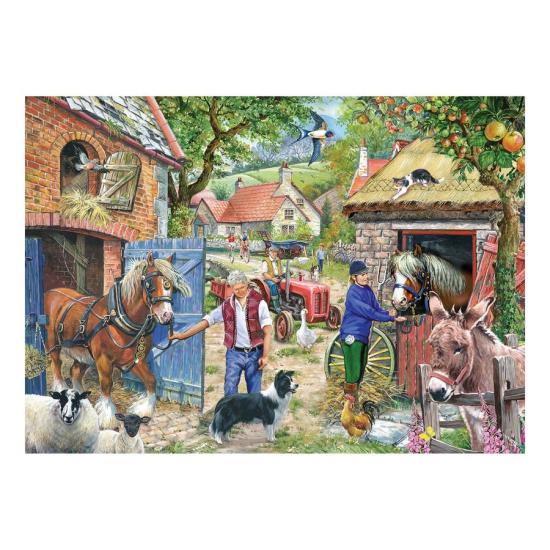 Puzzle House Of Puzzles Calle Appletree XXL 500 Piezas