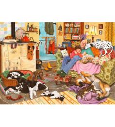 Puzzle House Of Puzzles Cansado como un Perro 1000 Piezas