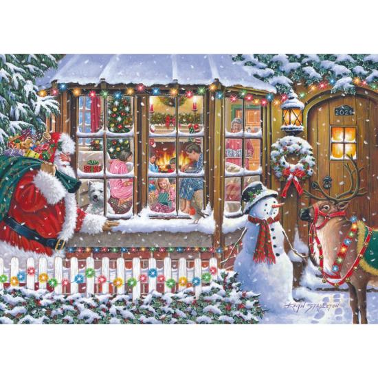 Puzzle House Of Puzzles Con Cariño de Papá Noel XXL 500 Piezas
