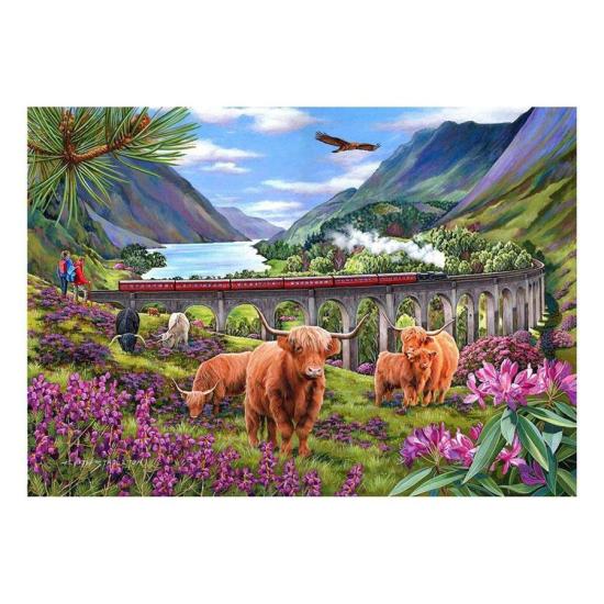 Puzzle House Of Puzzles Damas de Glenfinnan XXL 500 Piezas